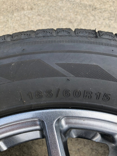 スタッドレスタイヤandホイール　185/60 R15 4本セット