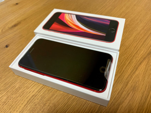 注目‼️ 早い者勝ち【新品・未使用品】 iphone SE 第2世代 64GB レッド　MHGR3J/A SIMフリー【SIMフリー】