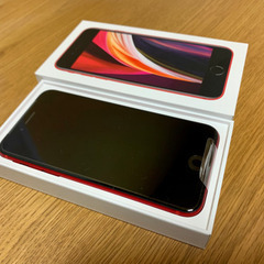 注目‼️ 早い者勝ち【新品・未使用品】 iphone SE 第2世代 64GB レッド　MHGR3J/A SIMフリー【SIMフリー】の画像
