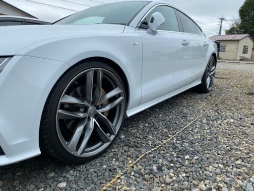 22インチ　5穴　PCD112　9.5J　OFF35　255/30R22　HAIDA　RACING　HD921　2020年製　アルミホイールセット