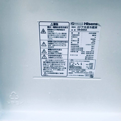 ✨2017年製✨178番 Hisense✨2ドア冷凍冷蔵庫✨HR-B95A‼️の画像