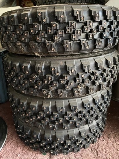 旭川 フルピン スパイクタイヤ 155/65/R13 軽サイズ