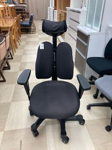 ｵﾌｨｽﾁｪｱ　DUOREST　ﾌﾞﾗｯｸ　DR-7501SP