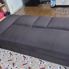 3人掛けソファーベッドの画像