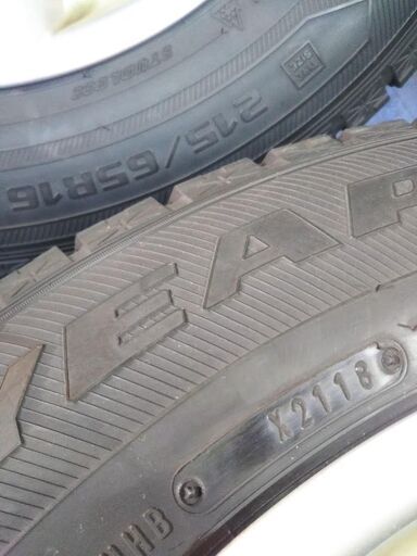 冬 VW ティグアン【富山】16インチ PCD112 ワーゲン シャラン ビートル T-ROC 冬 215/65R16 日本製 スタッ