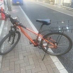 自転車　ブリヂストン　Uber配達員