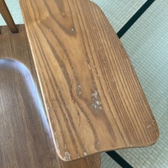 【おすすめ】天然木の回転チェアの画像