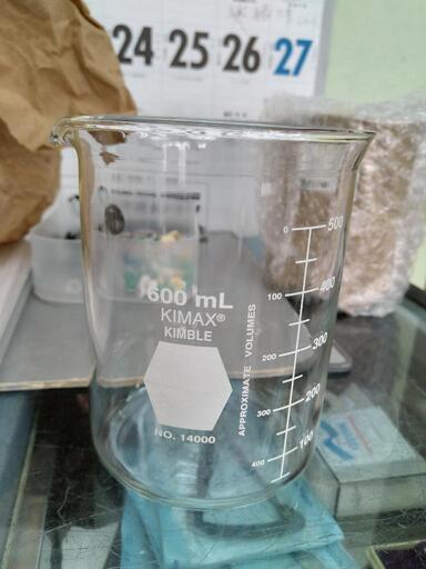 新品　ビーカー　600ml　2個セット