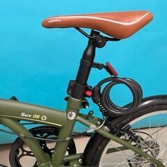 ２０ｲﾝﾁ折り畳み自転車『DAHON／SUV D6』 ダホン SUV D6 Matt Khaki カーキの画像