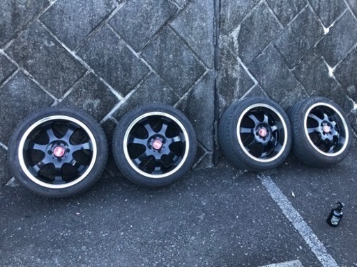 売約済　6.5jRAYS 深リム　セブリングITC   国産タイヤ2020年製造　タイヤラックプレゼント