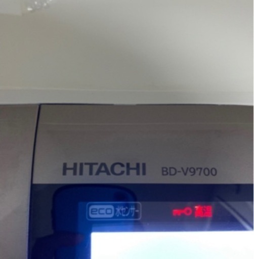 ドラム式洗濯機 HITACHI  ＢＤ-Ｖ9700(値下げ交渉可)