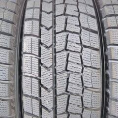 冬 ソリオ タフト 2019年【~95％富山 手渡しもOK】美品 4本 165/65R15 日本製 ダンロップ 中古 スタッドレス シボレー クルーズ バンディットの画像
