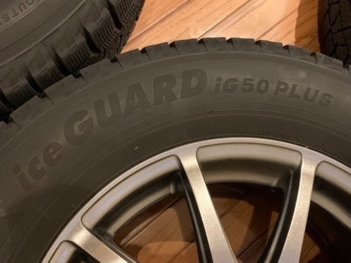【商談中】スタッドレスタイヤ&ホイールセット　超美品 215/65R16 LOXARNY SPORT BADX ロクサーニ バドックス