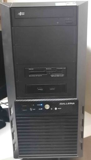 GALERIAゲーミングPC, HDMI, NVIDIA GeForce GTX 560 Core i7 3770 3.4GHz 8GB SSD128GB+HDD1000GB Windows10 Office2019＆photoshop2021等.SKU84