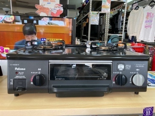 パロマ 都市ガス ガスコンロ IC−330SF−1L 中古 リサイクルショップ