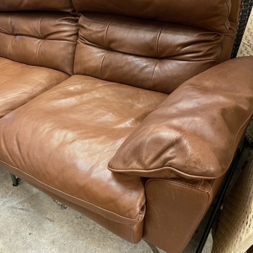 【売約済み】【40万円・廃盤モデル】　CRASH GATE クラッシュゲート　G ソファ　タブレザーワークス　tabu 本革　レザーソ