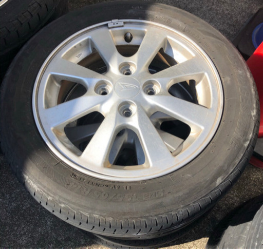 純正　ダイハツ　軽四　タント　タイヤホイール　スタッドレス等に