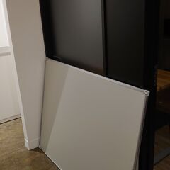ホワイトボード　幅90cm高さ120cm厚さ1.8cm