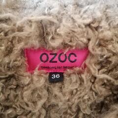 ★OZOC★ フェイクレザー＆ボア ジャケット ブルゾン 冬 アウターの画像