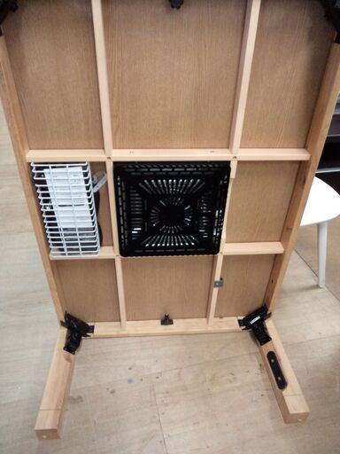 11/21商談中 ダイケン　脚折れ温調ファン式家具調コタツ　50～600W　KJ-105CNA【愛品倶楽部柏店　問い合わせ番号 158