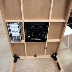 11/21商談中 ダイケン　脚折れ温調ファン式家具調コタツ　50～600W　KJ-105CNA【愛品倶楽部柏店　問い合わせ番号 158-011509 002】 の画像