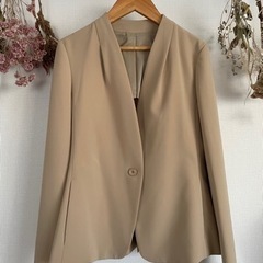 ノーカラージャケット　green label relaxing 