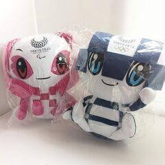 東京オリパラ公式　ぬいぐるみ2個セット未開封　ソメイティ　ミライ...
