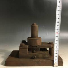 ⭕⭕⭕PH3/69　金型パンチ 板金 パーツ 工具 加工機械 穴あけ パンチング 部品 中古 メーカー不明 パンチャー 鉄 ダイセット 43⭕⭕⭕の画像