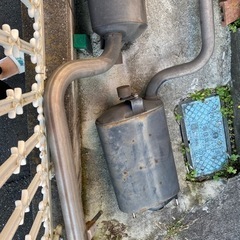 ls600h 純正マフラー　リアピース