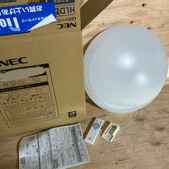 ● シーリングライト、LED、リモコン付きの画像