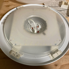 ● シーリングライト、LED、リモコン付きの画像