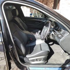 検査5年11月523iツーリング Mスポーツ 2000ccターボ/黒革/HDDナビ/idrive/地デジ/バックカメラ/パワートランク/パドルシフト/整備記録簿/ETCの画像