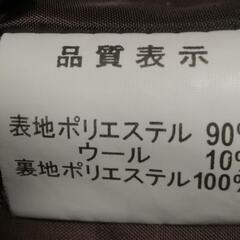 ★昭和レトロ★ 大柄チェックコート 冬 アウターの画像