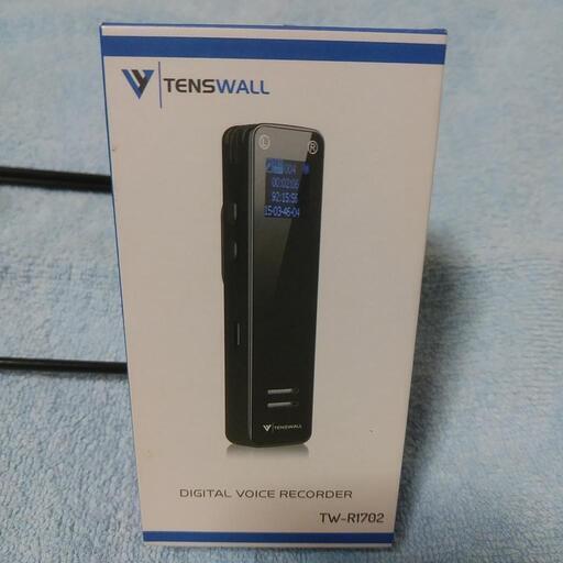 値下げ! 超小型 自動音声検知録音･暗証番号ロック機能付き TENSWALL デジタルボイスレコーダー TW-R1702【未使用】