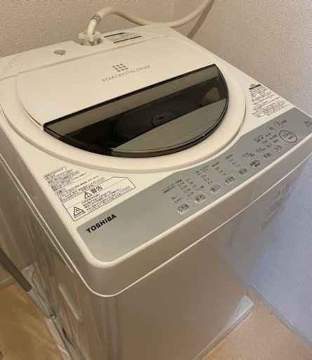 【お取引中】TOSHIBA 洗濯機 6kg