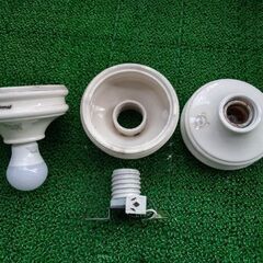 ナショナル　照明器具　昭和レトロ　陶器製　ブラケットの画像