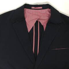 ⭕⭕⭕HY3/98 MARNI マル二 テーラードジャケット ネイビー ストライプ メンズ サイズ 50 イタリア製⭕⭕⭕の画像