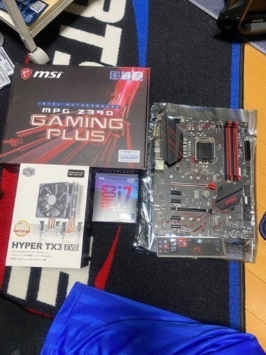 CORE i7+マザーボード+cpuクーラーセット