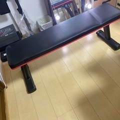 筋トレ用フラットベンチ　取りに来てくれる方限定の画像