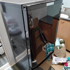 急募 0円 冷蔵庫 黒 1人～2人用
