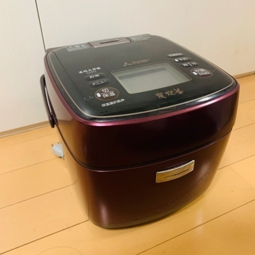 三菱 炭炊釜 3.5合炊き炊飯器