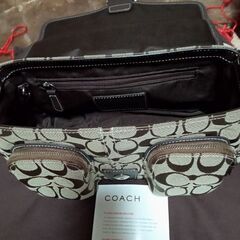 コーチのショルダーバックの画像