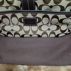 コーチのショルダーバックの画像