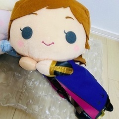 新品未使用タグ付★特大★50センチ★メガジャンボ　エルサとアナ　アナと雪の女王2の画像