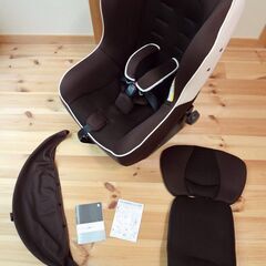 ■新生児から使用可能。とても綺麗です　■takata04-neo SF sunshade■ブラウン■サンシェード、新生児用インナークッション付属■遠方の配送も応相談■の画像
