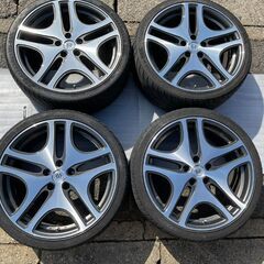 ★タイヤ付１９インチ　１年使用プリウスα　235/35ZR19×...