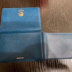 【新品未使用】Beams カードケース　パスケース(ネイビー)の画像