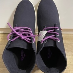 men'sスニーカー（27㎝）黒（デュアリグ）の画像