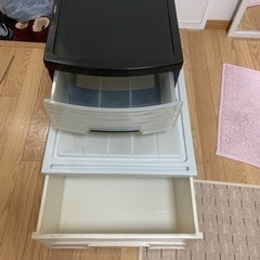 なんでも収納ケース　大と小　2個の画像