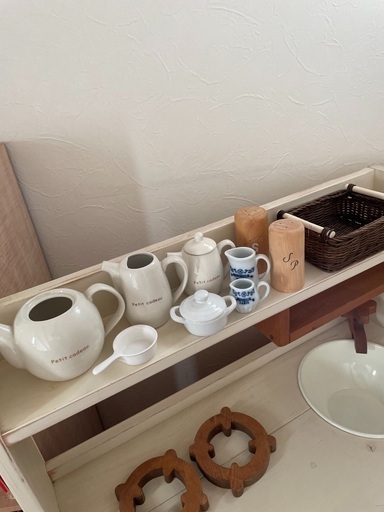 木製　おままごとキッチン　作家さんの手作り品！